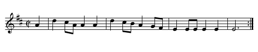 Pinch of Snuff. WCD3/6.105, A - staff notation