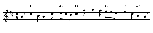 Pine Cones - staff notation
