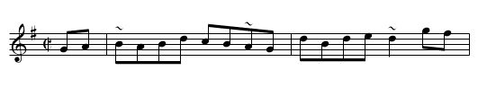 Pinkie House - staff notation