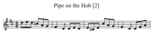 Pipe on the Hob [2] - staff notation