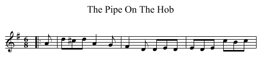 Pipe On The Hob, The  - staff notation