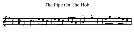 Pipe On The Hob, The  - staff notation