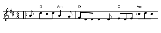 Pipe on the Hob - staff notation