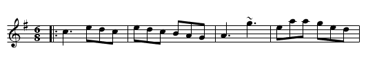 Pipe on the Hob - staff notation