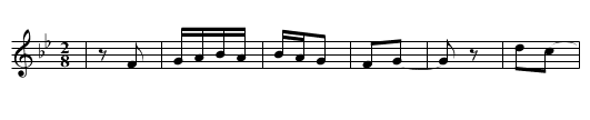 Piperana - staff notation