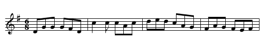 Piper's Chair, The - staff notation