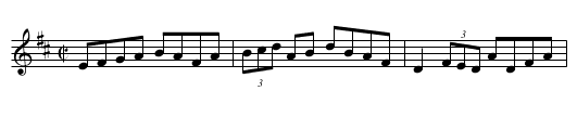 Piper's Despair, The - staff notation