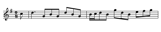 Pipers Maggot - staff notation