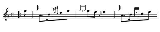 Piper's Polka  rpband - staff notation