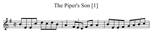 Piper's Son [1], The - staff notation