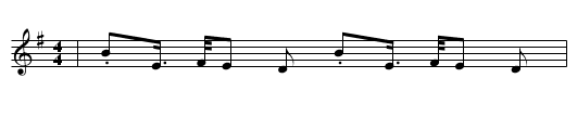 PIQUE DANS LA RAIE - staff notation