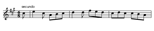 Pirate,The,2nd part. JNu.31 - staff notation