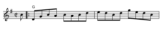 Pit Hame da Borrowed Claes - staff notation