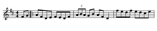 Plains of Boyle, The - staff notation