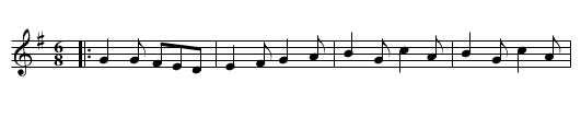 Plangsty Connor - staff notation