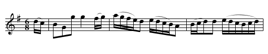 Planxty Dillon - staff notation