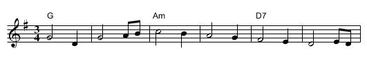 Planxty Fanny Power - staff notation
