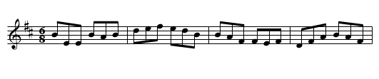 Planxty Gavin - staff notation