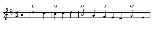 Planxty Irwin - staff notation