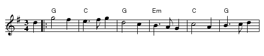 Planxty Irwin - staff notation
