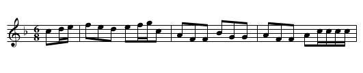 Planxty O’Reilly - staff notation