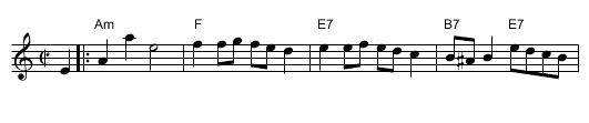 Planxty Pratchett - staff notation