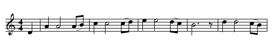 Plethen Newlyn - staff notation