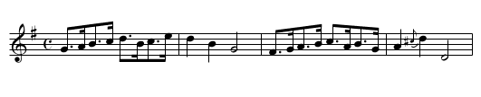 Pleyels Hornpipe. TWC.199 - staff notation