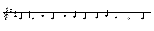 Ploughboy's Glory - staff notation
