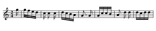 Poaching song - Mortimore - staff notation