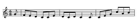 Poaching song - Watts - staff notation