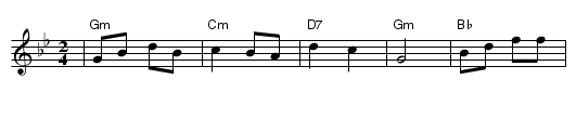 Pod Moskovniye Vechera - staff notation