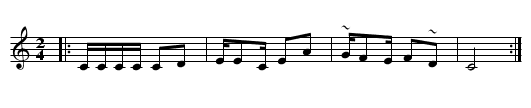Polca d'Os Ozcos (XA 17) - staff notation