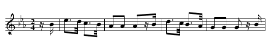 polca - staff notation