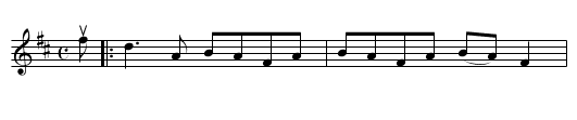POLICEMAN'S CAP - staff notation
