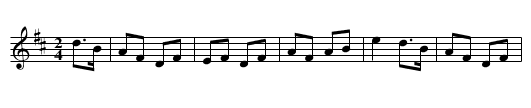 Polka #1 - staff notation