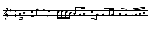 Polka a Plumet - staff notation