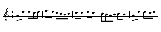 Polka (Antwerp) - staff notation
