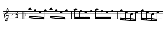 Polka (Antwerp) - staff notation