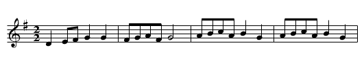Polka d'Auvergne No.2 - staff notation