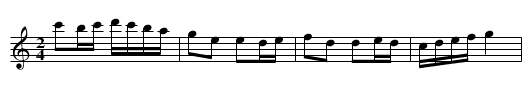 Polka de Corrèze - staff notation
