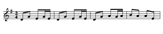 Polka : Mrs. Crowley's - staff notation