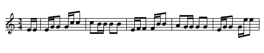 Polka nr. 43 - staff notation