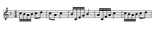 Polka (Tauferer Schustertanz) - staff notation