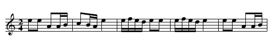 Polka - staff notation