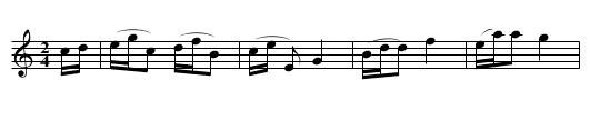 Polka - staff notation