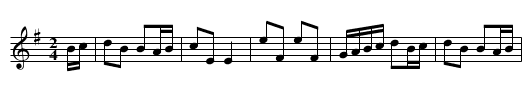 Polka - staff notation