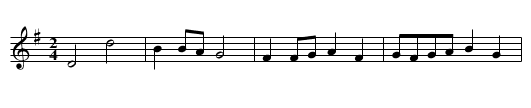 Polka - staff notation