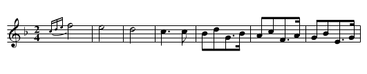 Polka - staff notation