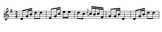 Polka - staff notation